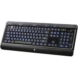AZIO Large Print Tri-Color Illuminated Keyboard