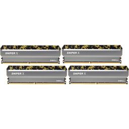 【64G】G.Skill Sniper X(DDR4-3600 16GB×4) G.SKILL Sniper X Series 64GB (4 x 16GB) DDR4 3600MHz RAM