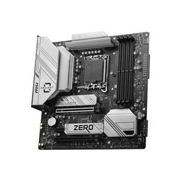 MSI B760M PROJECT ZERO Micro ATX LGA1700 Motherboard (B760M