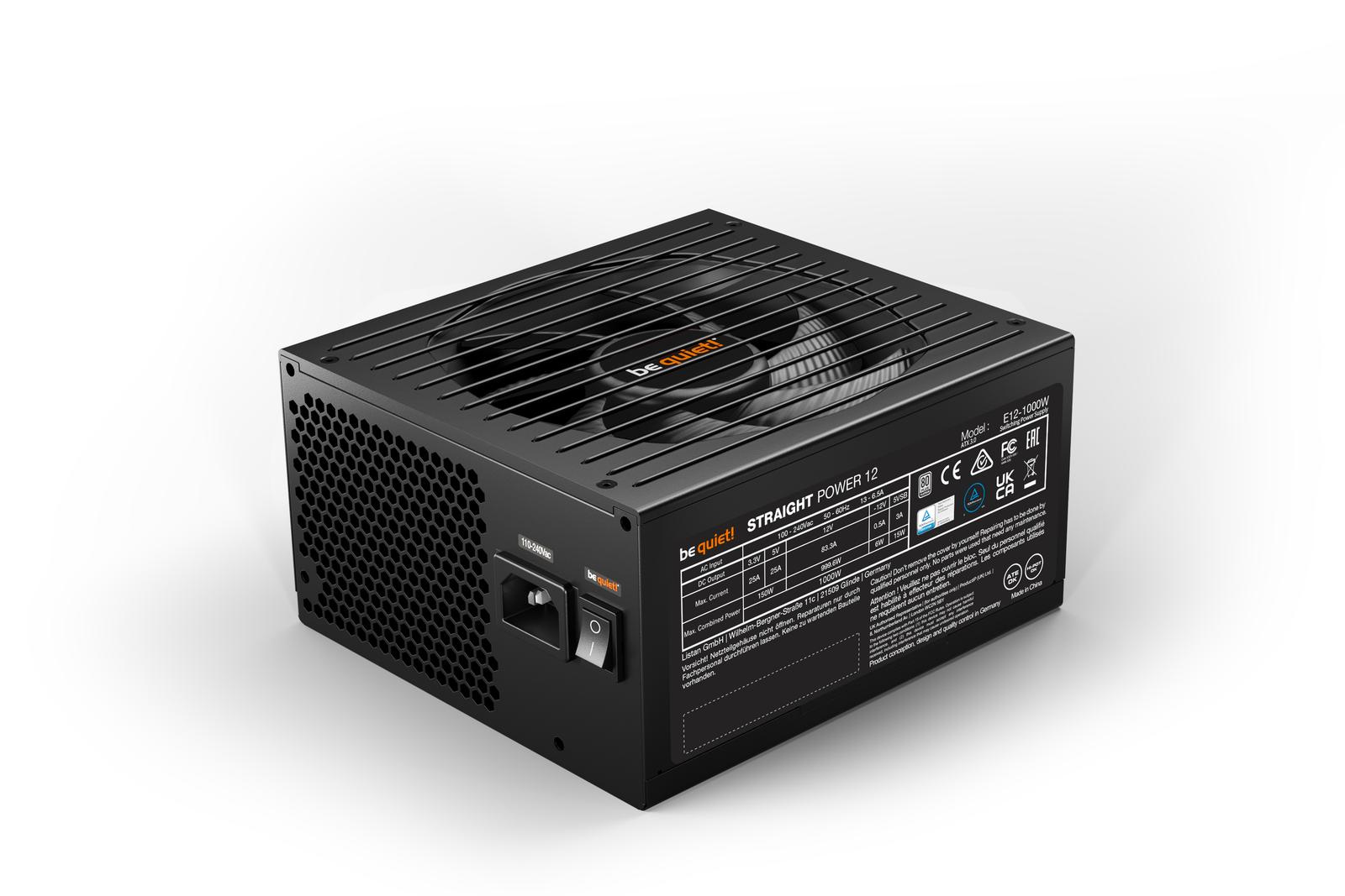 be quiet! Straight Power 12 1000 W 80+ Platinum Certified