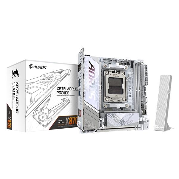 Gigabyte X870I AORUS PRO ICE Mini ITX AM5 Motherboard (X870I AORUS