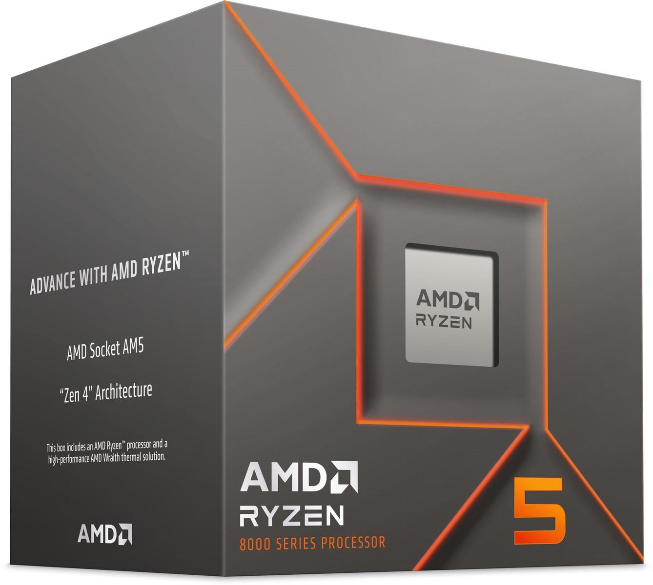 CPU AMD Ryzen 5 8400F CPU Amazon.com: AMD Ryzen™ 5 8400F : Electronics