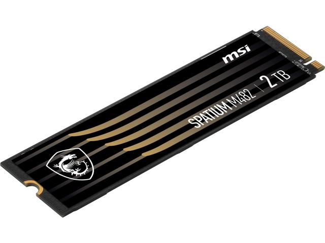 MSI SPATIUM M482 2TB M.2 SSD　現状品 MSI Gaming SPATIUM M482 PCIe 4.0 NVMe M.2 2TB Internal SSD