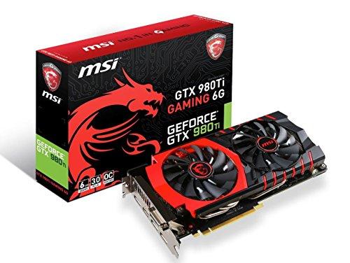 PCパーツ MSI GeForce GTX980Ti MSI GAMING GeForce GTX 980 Ti 6 GB Video Card (GTX 980 Ti Gaming
