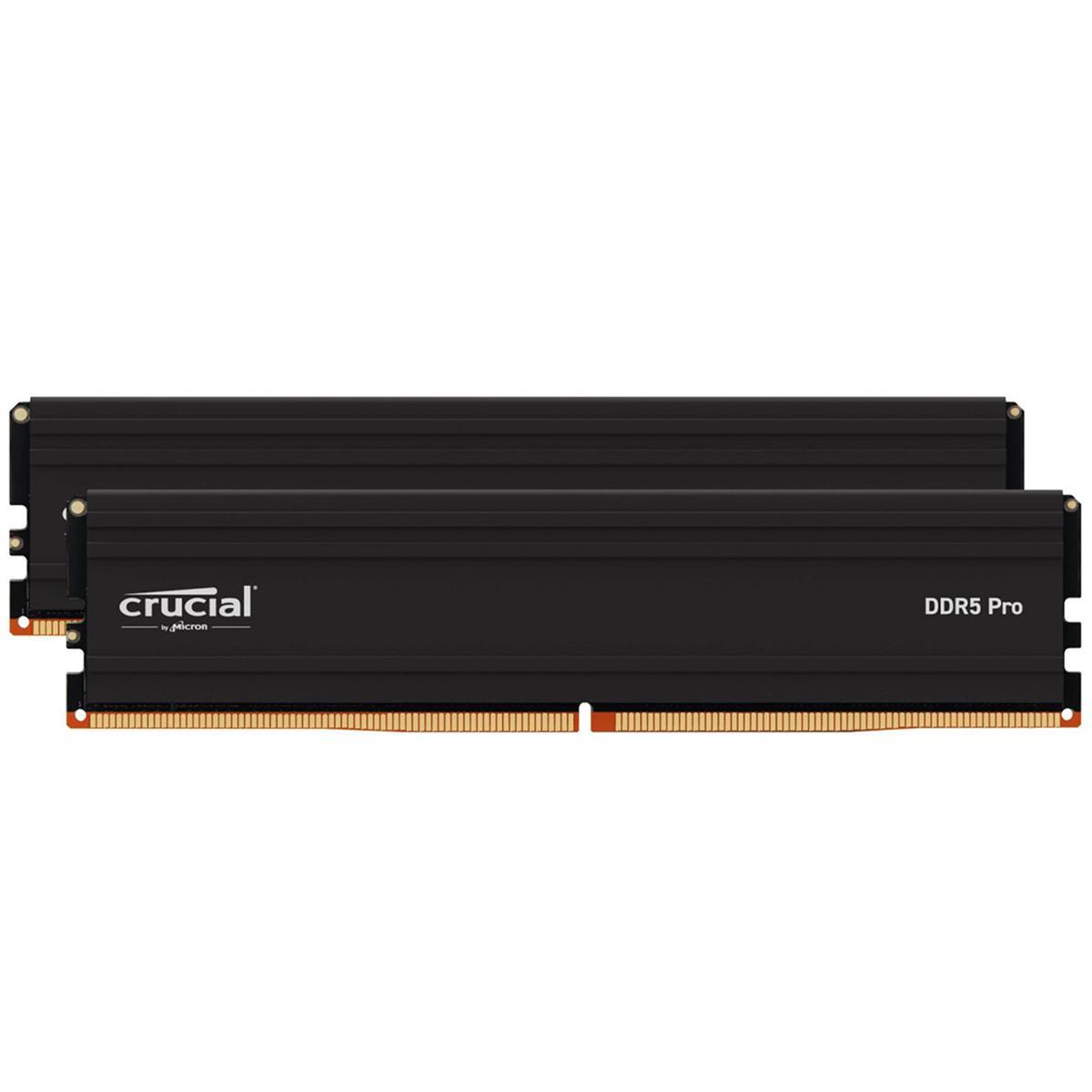 Crucial Pro 96 GB (2 x 48 GB) DDR5-5600 CL46 Memory