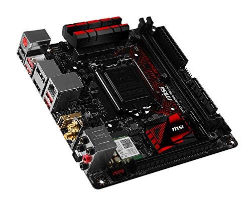 オリジナル自作・Windows11・MSI-Z170-S01・SSD-240 MSI Z170I GAMING PRO AC Mini ITX LGA1151 Motherboard (Z170I GAMING