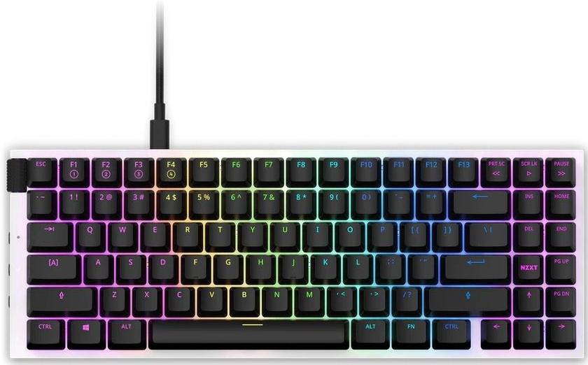 NZXT Function MiniTKL RGB Wired Gaming Keyboard (KB-175US-WR
