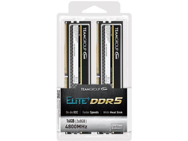 TEAMGROUP Elite Plus 16 GB (2 x 8 GB) DDR5-4800 CL40 Memory