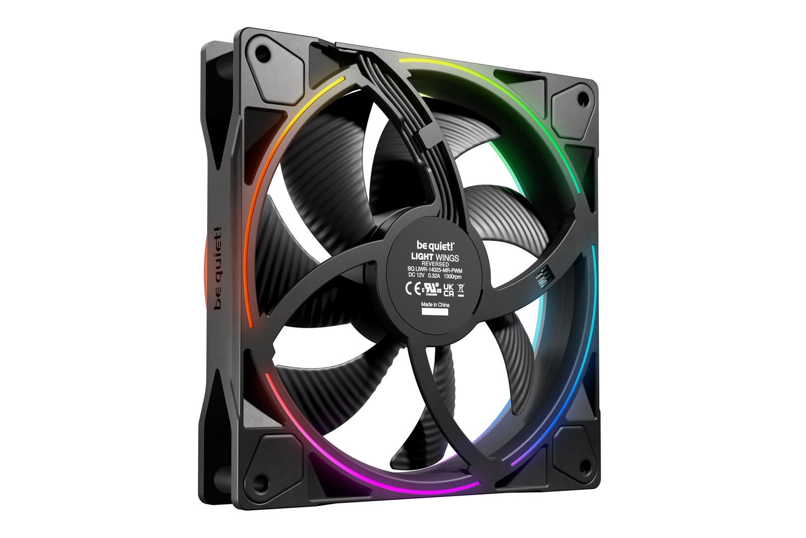 be quiet! Light Wings 51.37 CFM 140 mm Fan (BL134) - PCPartPicker