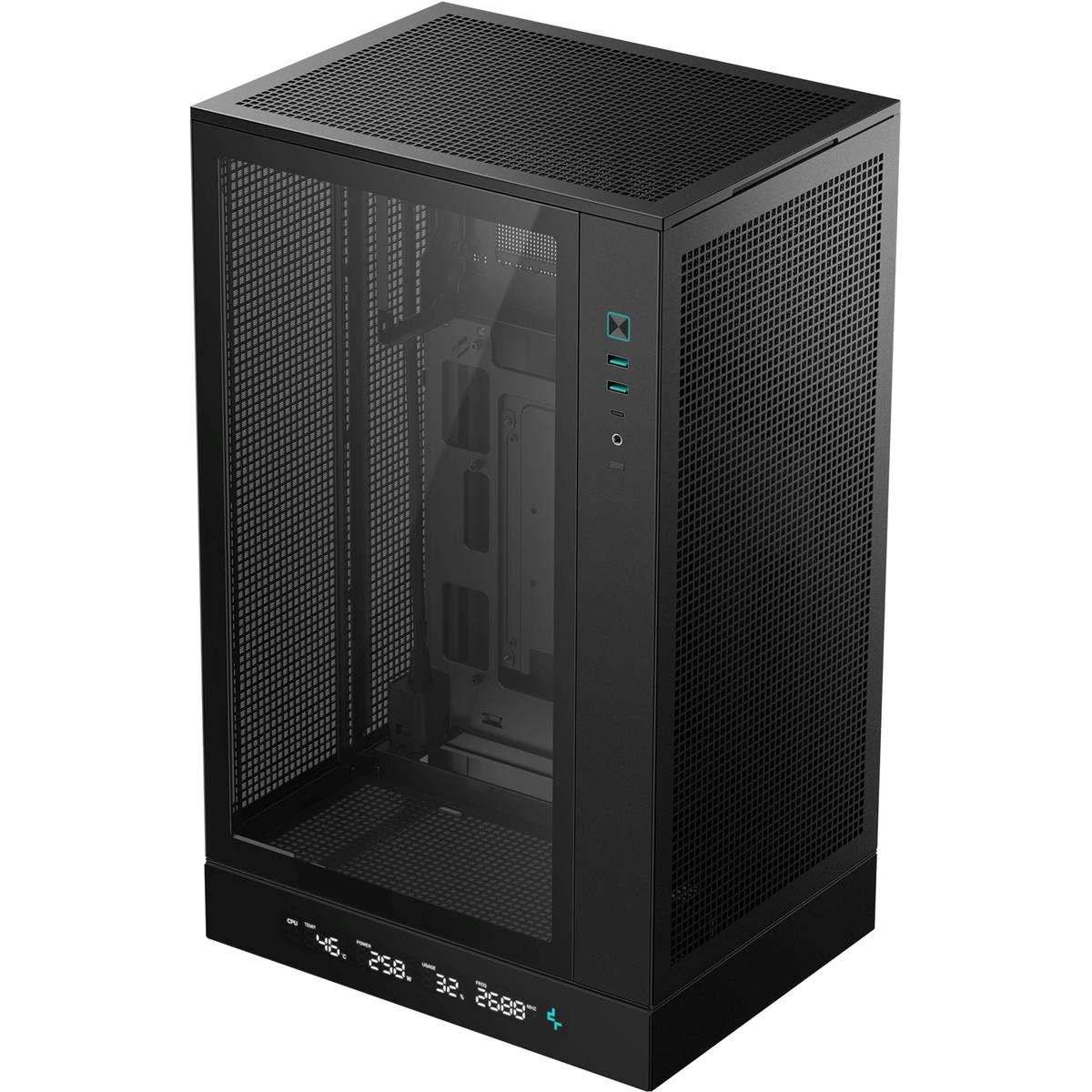 Deepcool CH270 DIGITAL MicroATX Mini Tower Case (R-CH270-BKNDM0-G