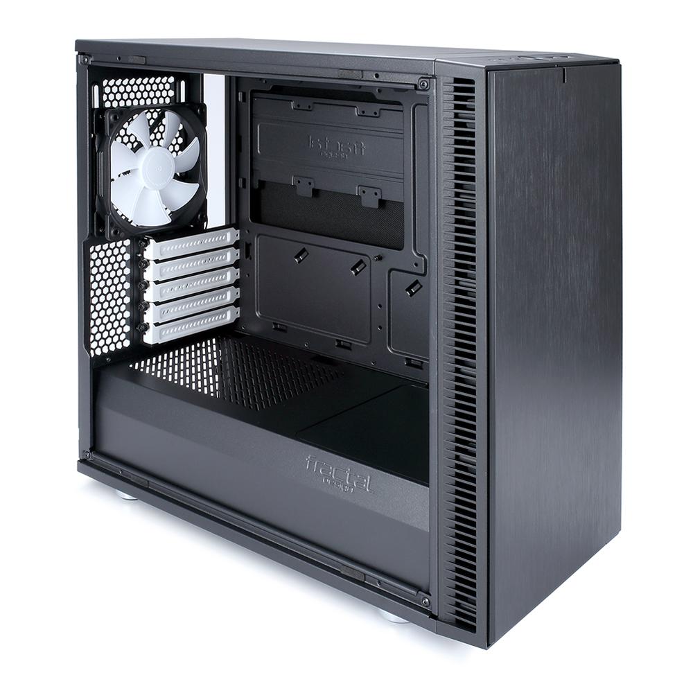 Fractal Design Define Mini C Microatx Mid Tower Case Fd Ca Def Mini C Bk Pcpartpicker