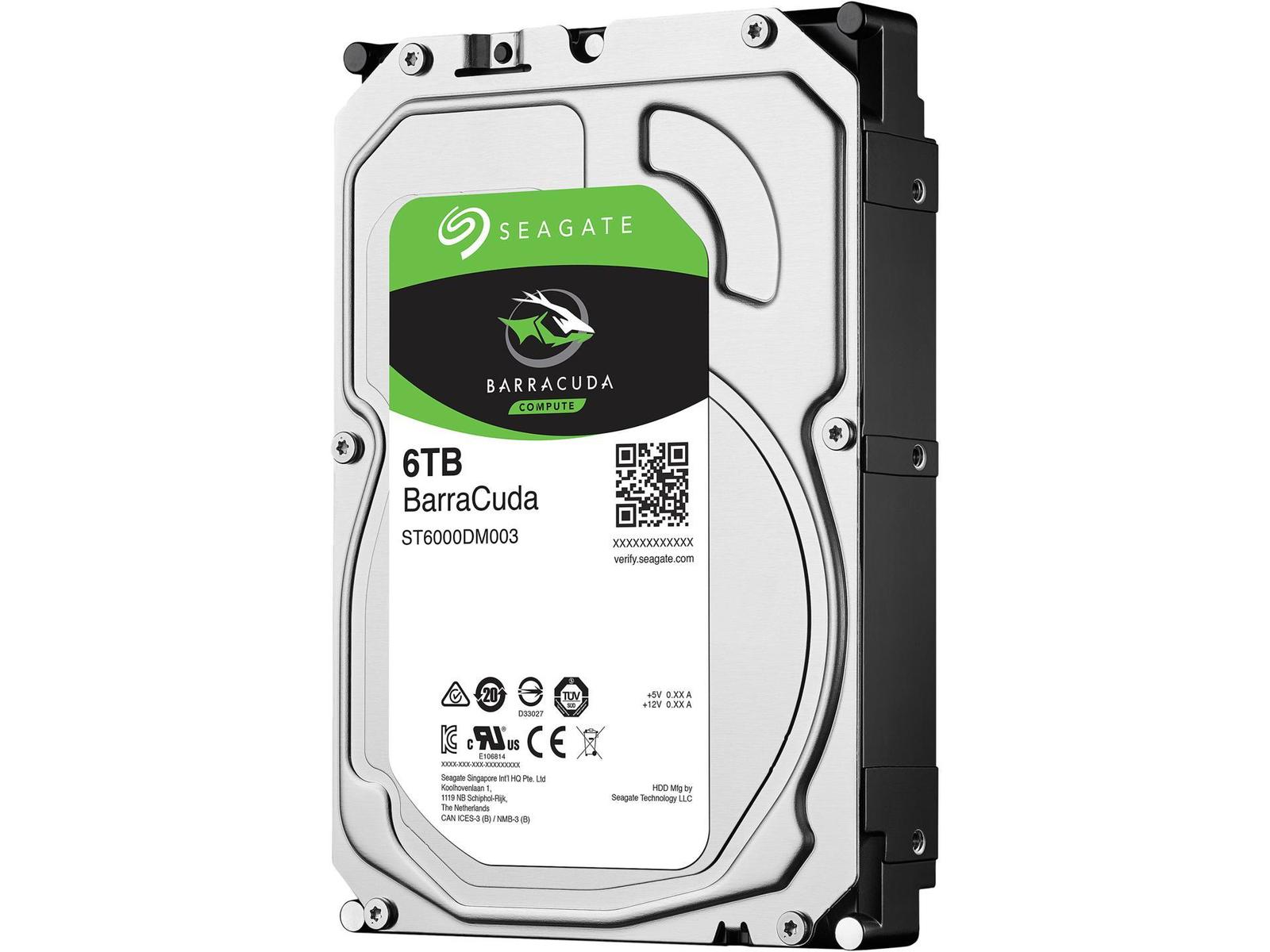Seagate BarraCuda 6 TB 3.5