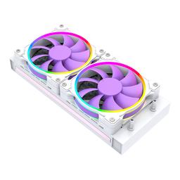 ID-COOLING PINKFLOW 240 DIAMOND PURPLE 55.2 CFM Liquid CPU Cooler