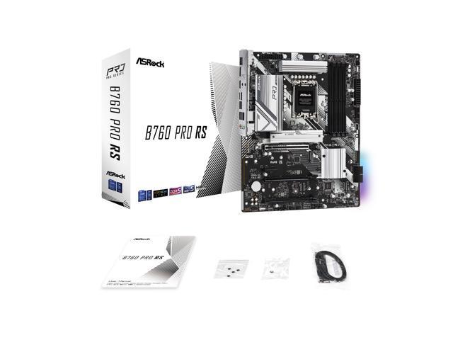 CPU ASRock B760 PRO RS +CPU ASRock > B760 Pro RS/D4 WiFi White