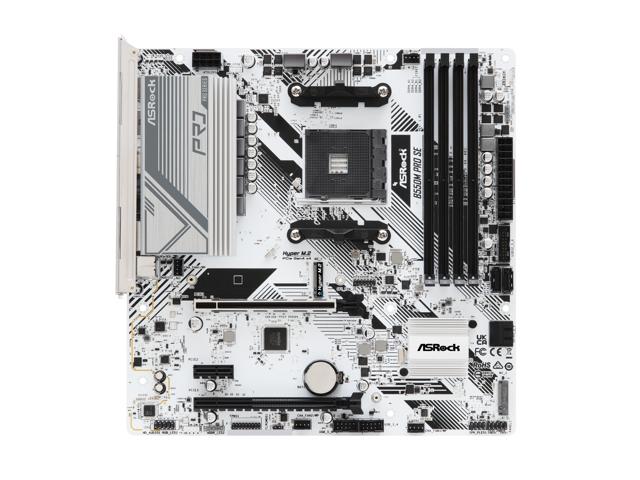 ASRock B550M Pro SE AM4 DDR4 SATA 6Gb/s 1 PCIe 4.0 x16 Micro ATX