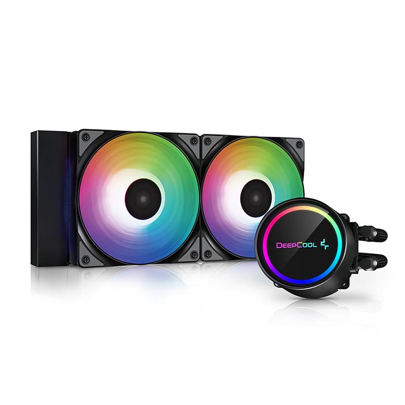 Deepcool GAMMAXX L240 A-RGB 69.34 CFM Liquid CPU Cooler (DP-H12CF