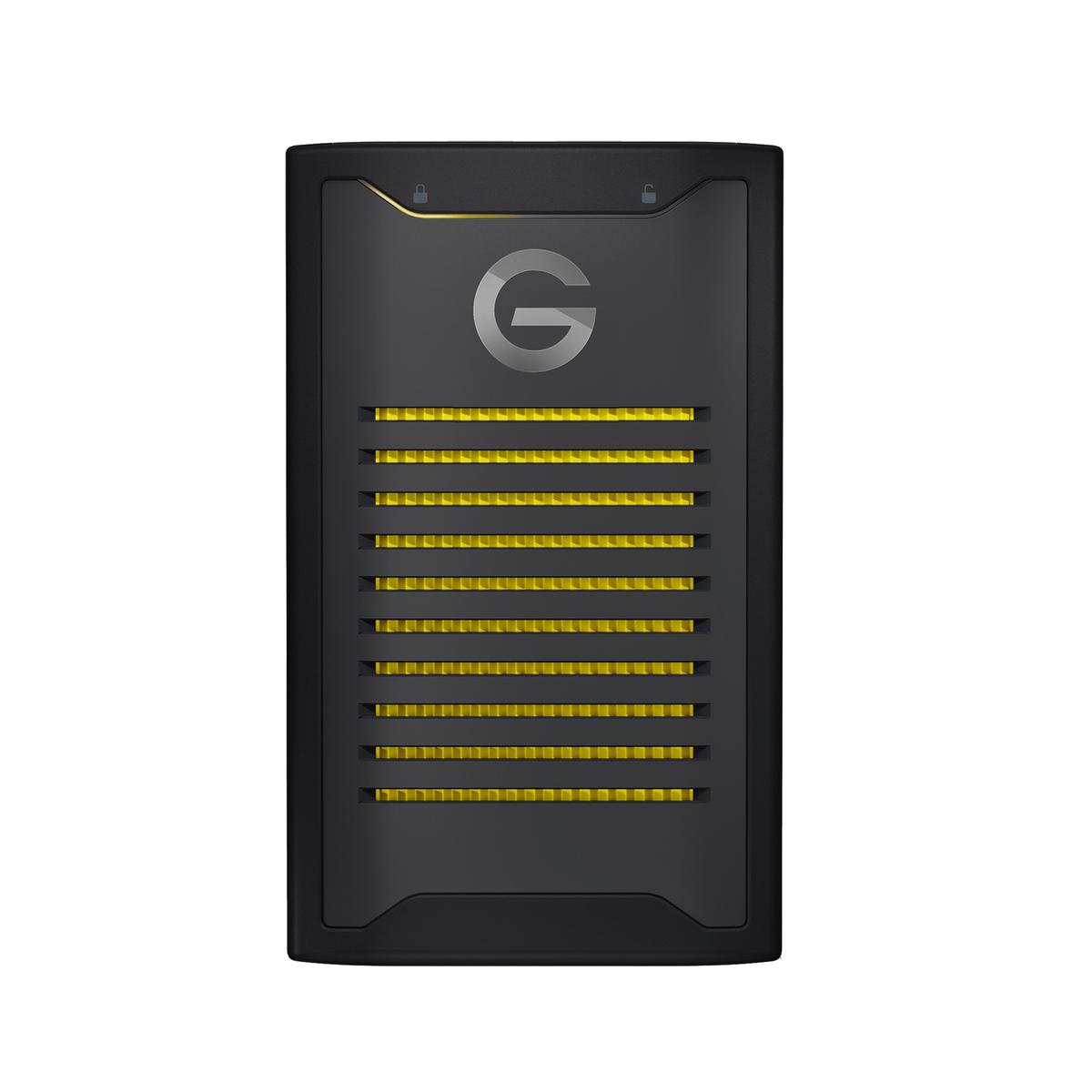 PC周辺機器 G-DRIVE ArmorLock SSD SDPS41A-001T-SBANB SanDisk G-DRIVE ArmorLock 4 TB External SSD (SDPS41A-004T