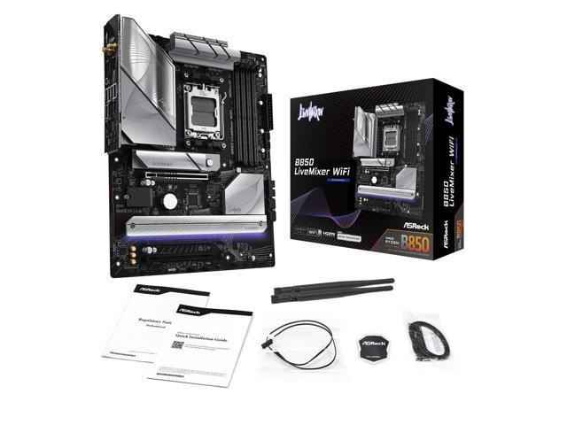 ASRock B850 LiveMixer WiFi ATX AM5 Motherboard (B850