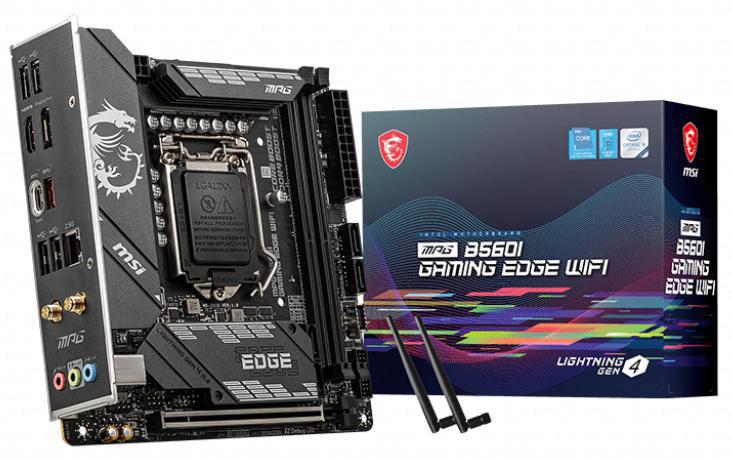 MSI MPG B560I GAMING EDGE WIFI Mini ITX LGA1200 Motherboard (MPG