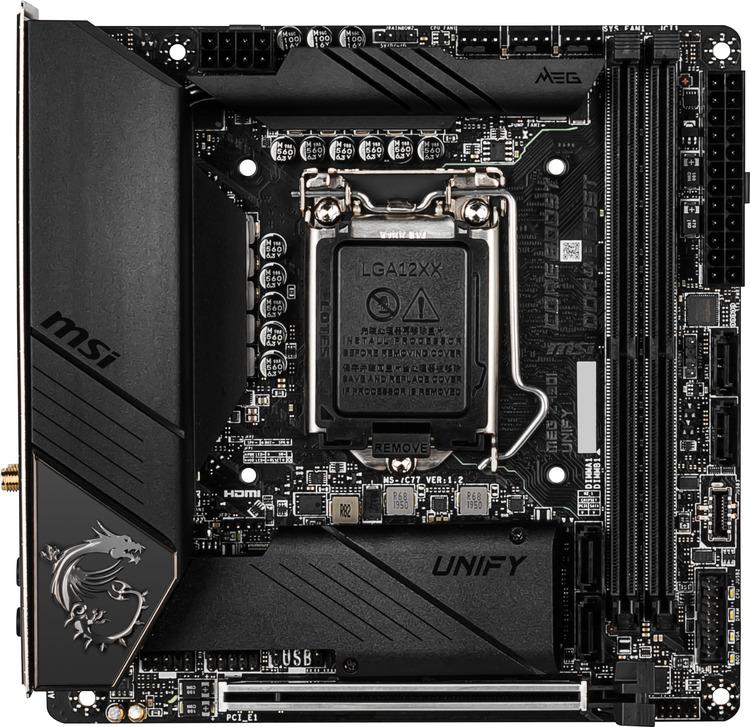 MSI MEG Z490I UNIFY Mini ITX LGA1200 Motherboard (MEG Z490I UNIFY