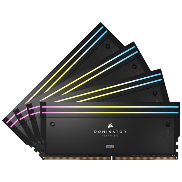 メモリー CORSAIR DOMINATOR TITANIUM DDR5-6400 96G CORSAIR DOMINATOR TITANIUM RGB DDR5 RAM 96GB (2x48GB) DDR5