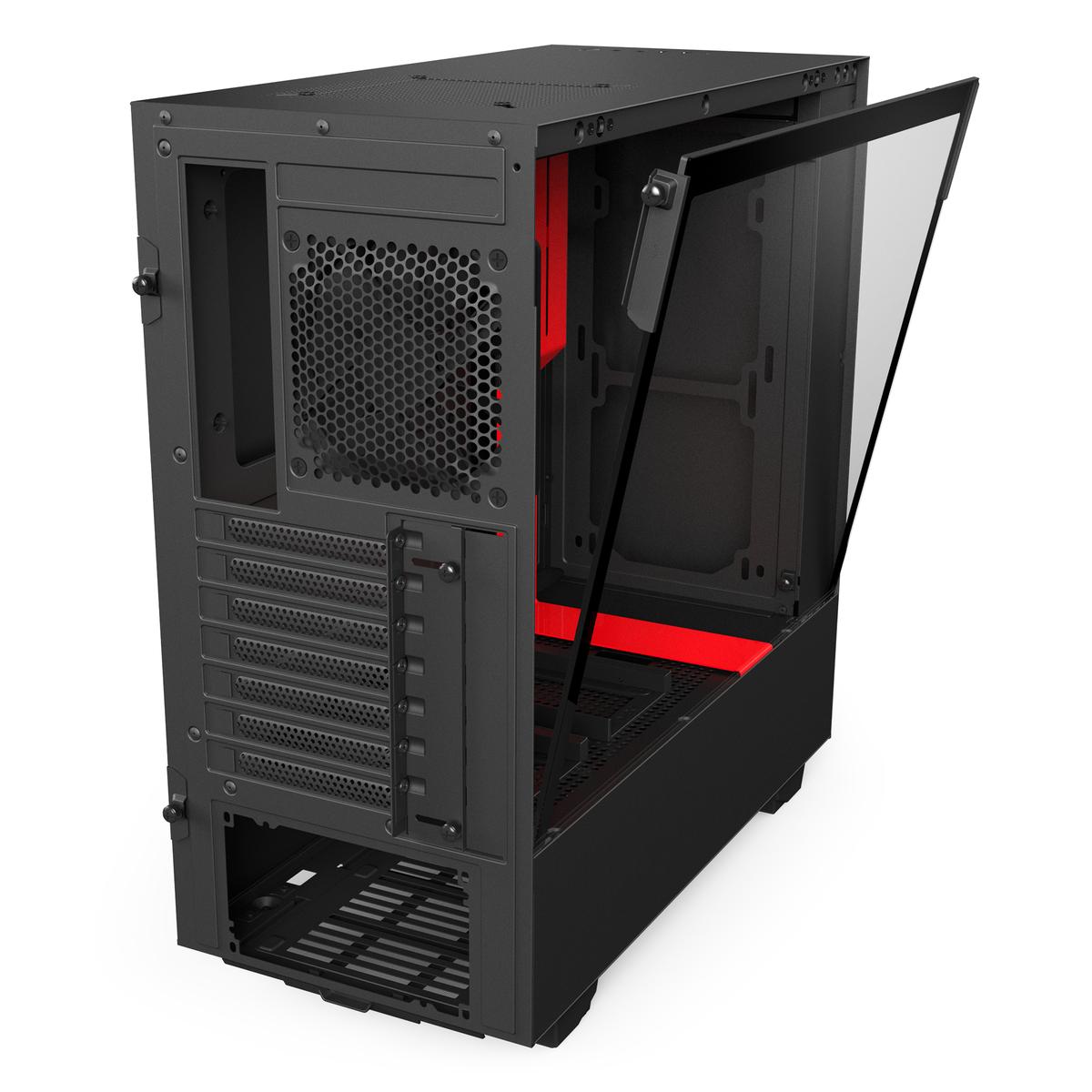NZXT H500 ATX Mid Tower Case (CA-H500B-BR) - PCPartPicker