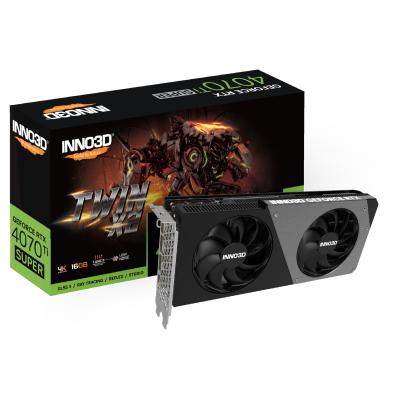 Inno3D Twin X2 GeForce RTX 4070 Ti SUPER 16 GB Video Card (N407TS2