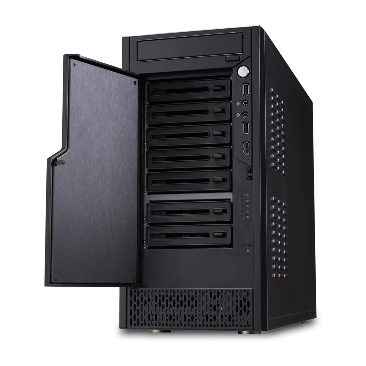 JMAX JX-FM500B Micro-ATX ケース JMAX JX-FM500B MicroATX Mini Tower Case (JX-FM500B) - PCPartPicker