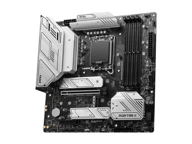 MSI MAG B760M MORTAR WIFI II Micro ATX LGA1700 Motherboard (MAG