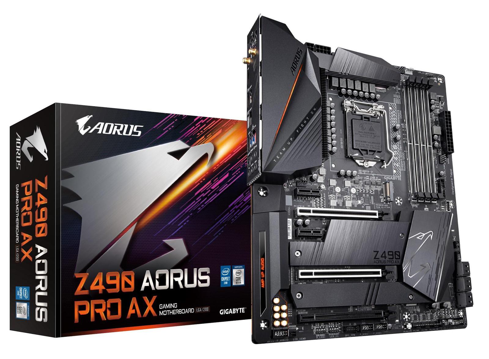 Gigabyte Z490 AORUS PRO AX ATX LGA1200 Motherboard (Z490 AORUS PRO