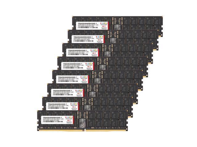 V-Color TRA564G60D436O 512 GB (8 x 64 GB) Registered DDR5-6000