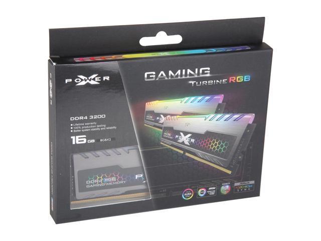 Silicon Power XPOWER Turbine RGB 16 GB (2 x 8 GB) DDR4-3200 CL16