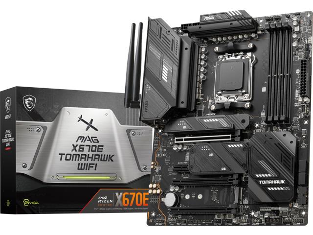 MSI MAG X670E TOMAHAWK WIFI ATX AM5 Motherboard (MAG X670E