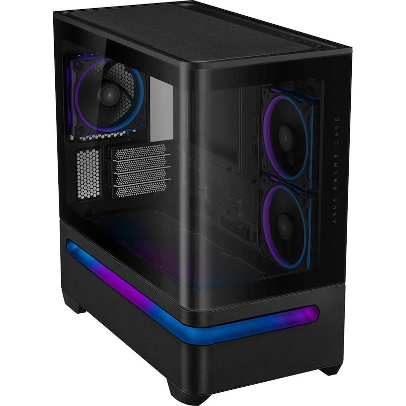 Asus Prime AP202 MicroATX Mid Tower Case (90DC00P0-B19000