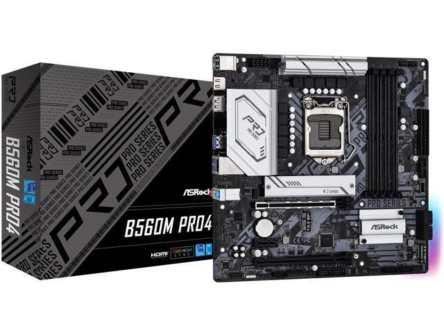 早いもの勝ち、i5-10400F+ASRock B560M Pro4 セット ASRock B560M Pro4 Micro ATX LGA1200 Motherboard (B560M PRO4) User