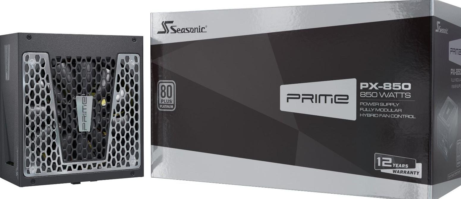 SeaSonic PRIME PX 850 W 80+ Platinum Certified Fully Modular ATX