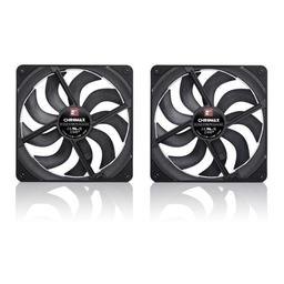 Noctua NF-A14x25 G2 PWM Sx2-PP chromax.black 91.58 CFM 140 mm Fans