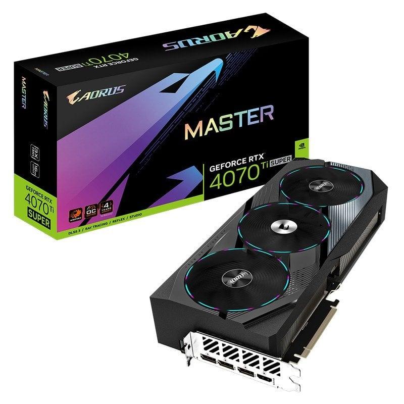 Gigabyte AORUS MASTER GeForce RTX 4070 Ti SUPER 16 GB Video
