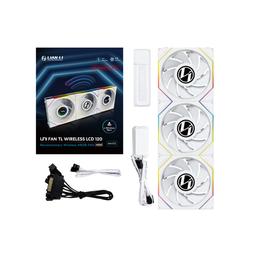 Lian Li UNI FAN TL LCD Wireless 54.3 CFM 120 mm Fans 3-Pack