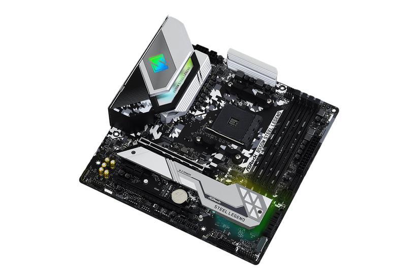 マザーボード AsRock B550M STEEL LEGEND マザーボード B550M Steel Legend ［MicroATX /Socket AM4］｜の