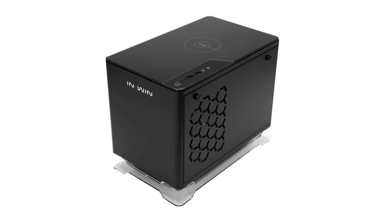 In Win A1 Mini ITX Tower Case w/600 W Power Supply (IW-A1-BLA-P