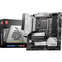 MSI MAG B660M MORTAR MAX WIFI DDR4 Micro ATX LGA1700 Motherboard