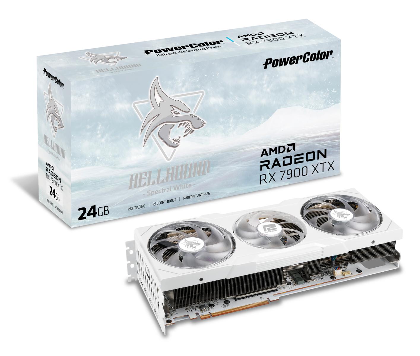 PowerColor Hellhound Spectral Radeon RX 7900 XTX 24 GB Video Card