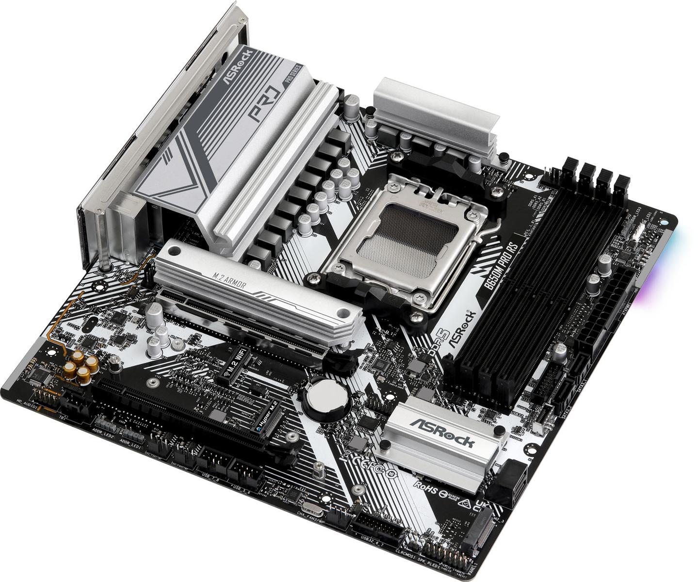 ASRock B650M Pro RS Micro ATX AM5 Motherboard (B650M Pro RS