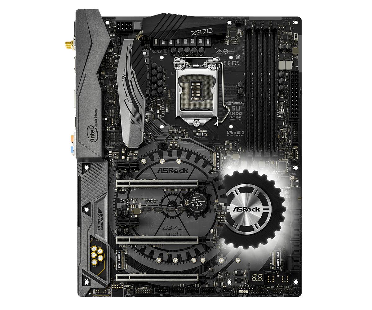 cpu i5-6500マザー Z370-S1 メモリDDR4-3200 16g ASRock Z370 Taichi ATX LGA1151 Motherboard (Z370 Taichi