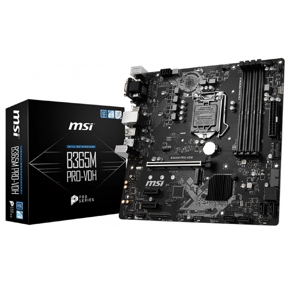 MSI B365M PRO-VH core i5 9400Fセット MSI B365M PRO-VH core i5 9400Fセット MSI B365M PRO-VDH Micro