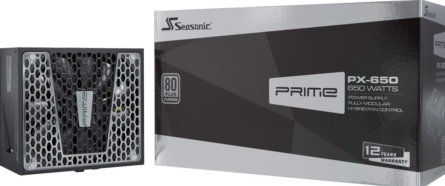電源ユニット Seasonic Prime Silent 650w platinum 電源ユニット