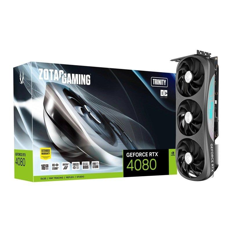 Zotac GAMING Trinity OC GeForce RTX 4080 16 GB Video Card (ZT