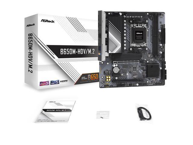 マザーボード ASRock B650M-HDV/M.2 ASRock > B650M-HDV/M.2 White