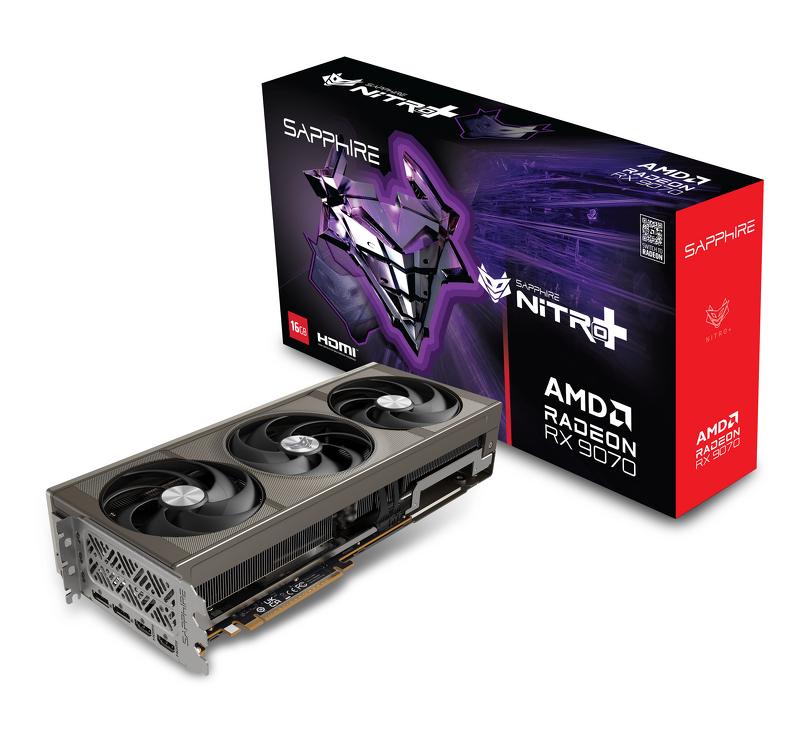 Sapphire NITRO+ Radeon RX 9070 16 GB Video Card (11349-01-20G